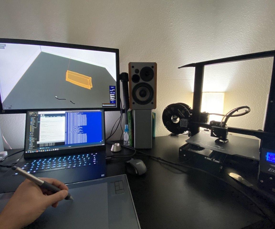 Materializer: Interactive Drawing Interface for Digital Fabrication