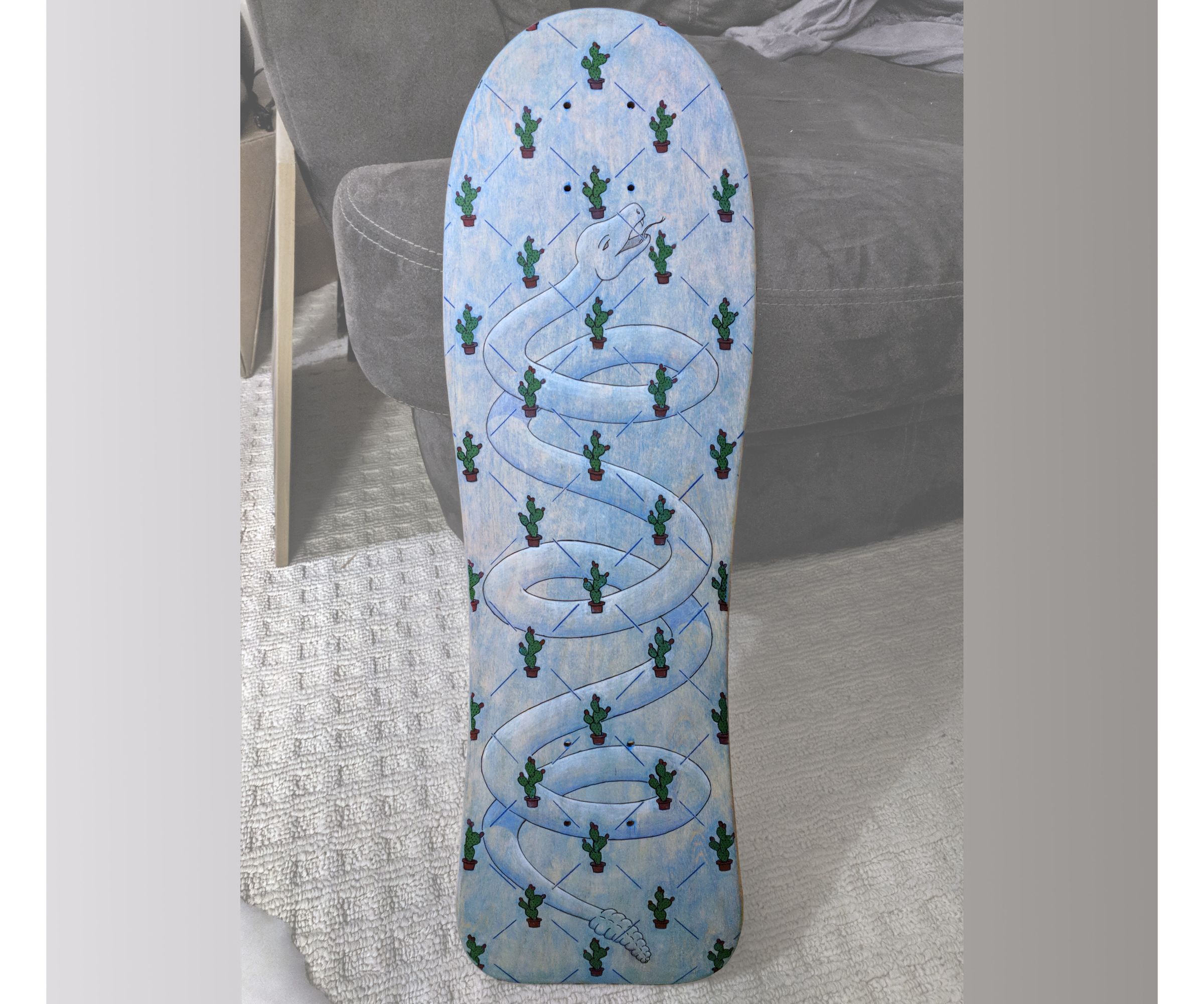 Lazy Man's Custom Skate Deck