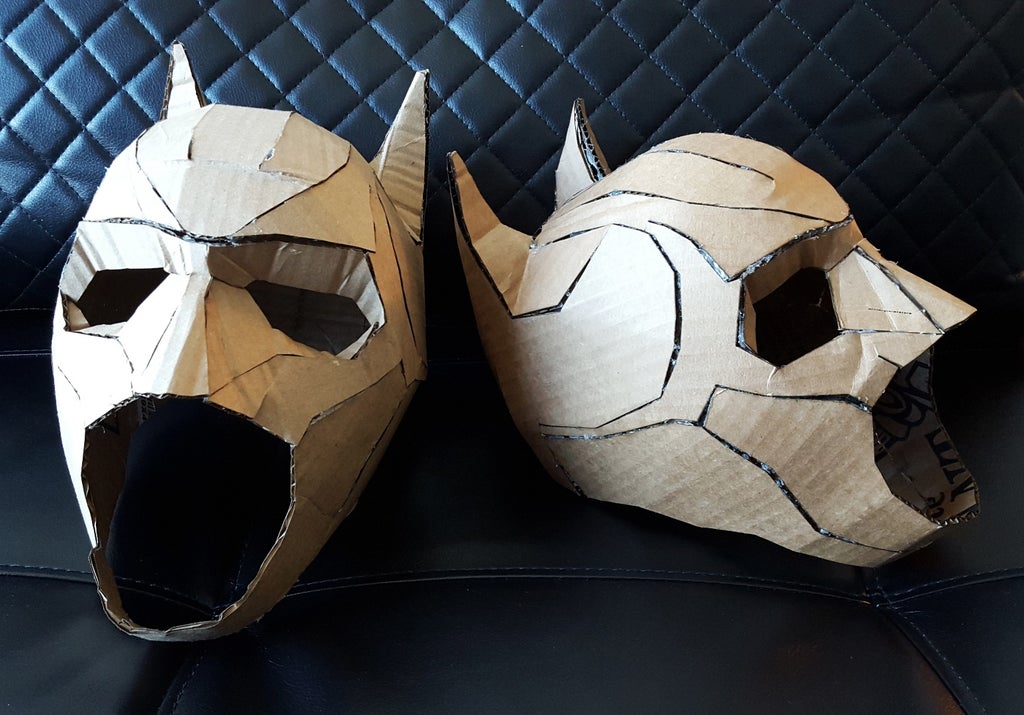 Cardboard Batman Cowl : 9 Steps (with Pictures) - Instructables cardboard-batman-cowl-9-steps-with-pictures-instructables