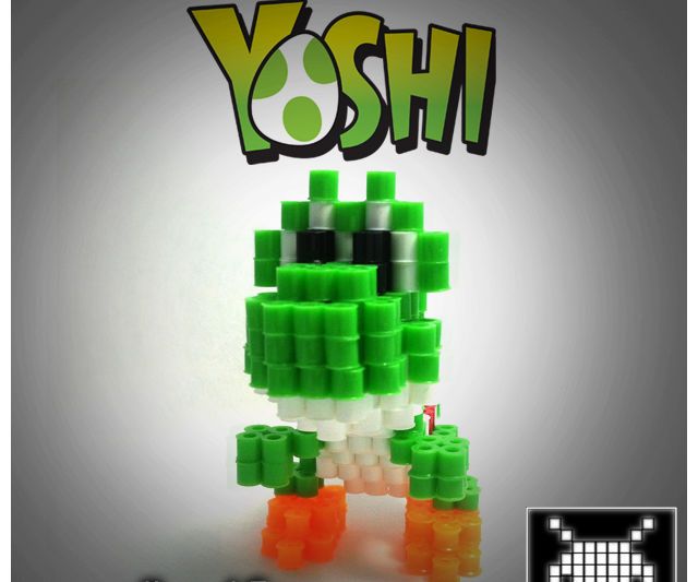 How to Make a VoxelPerlers Yoshi!