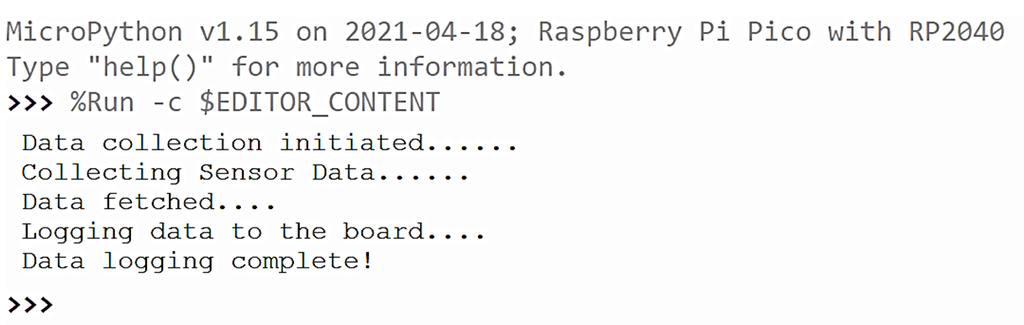 Data Logging With Raspberry Pi Pico : 7 Steps - Instructables