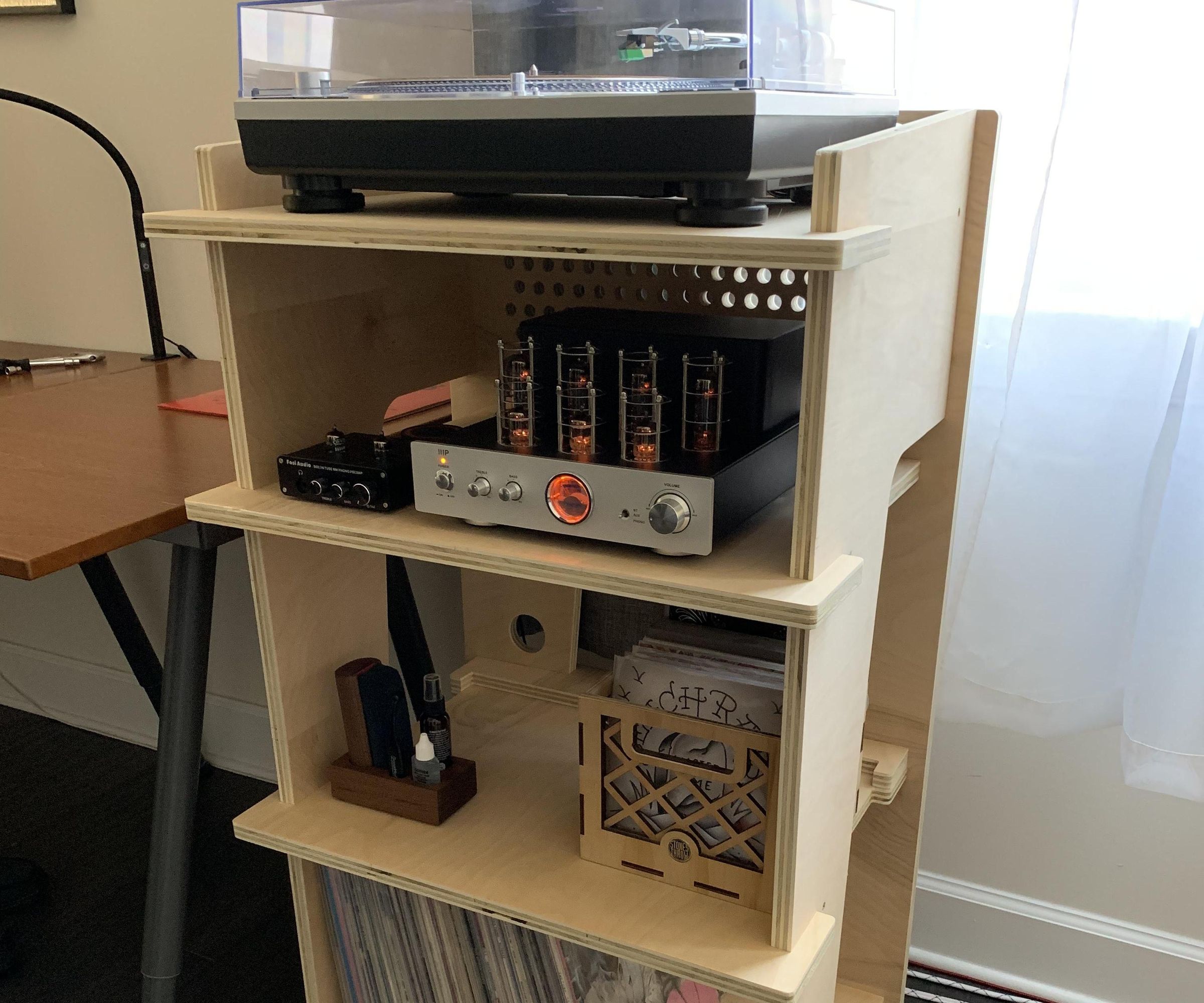 Turntable and Record Stand