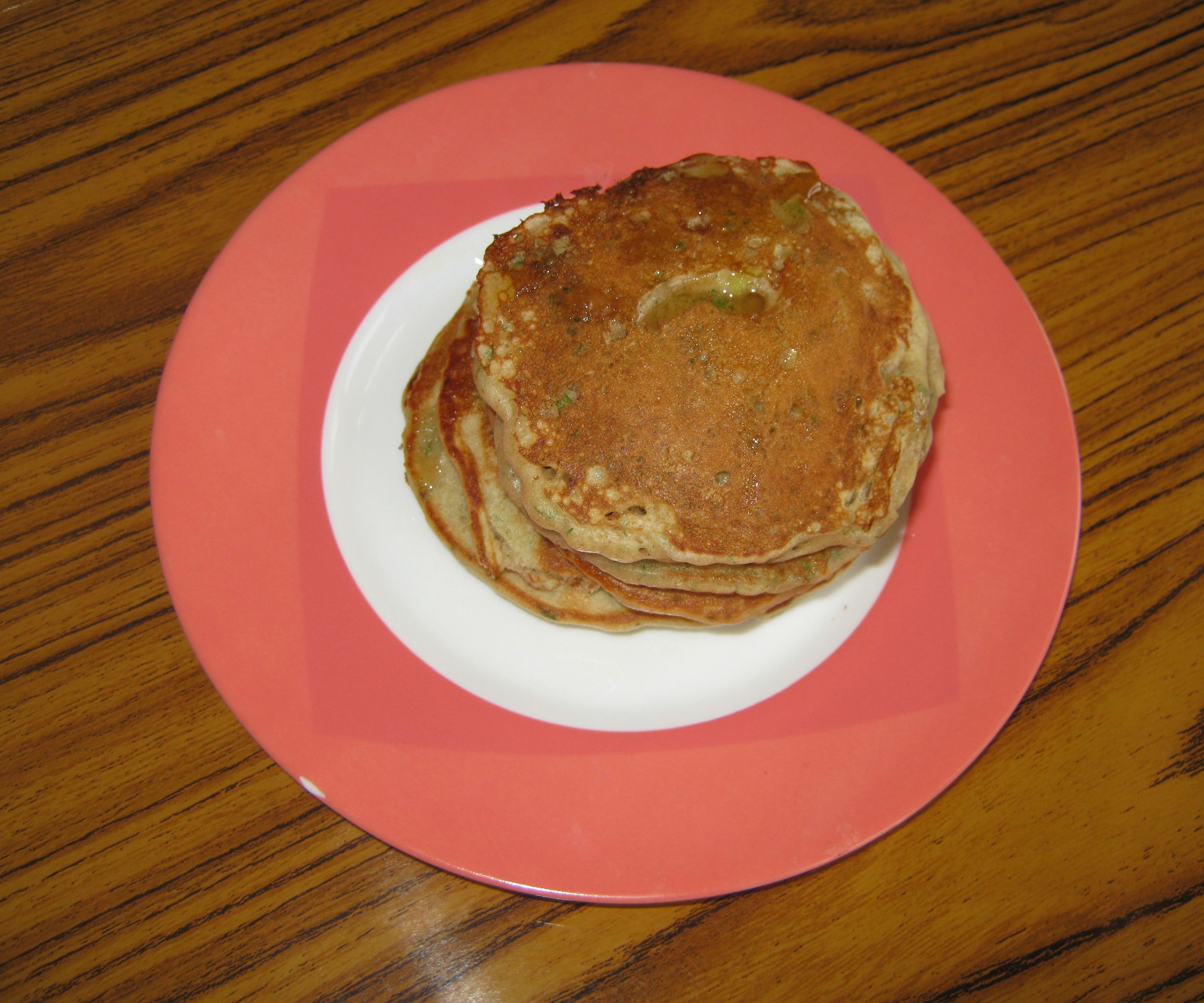 Apple Cinnamon Mint Flapjacks