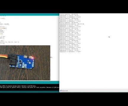 Arduino Nano - HTS221 Relative Humidity and Temperature Sensor Tutorial