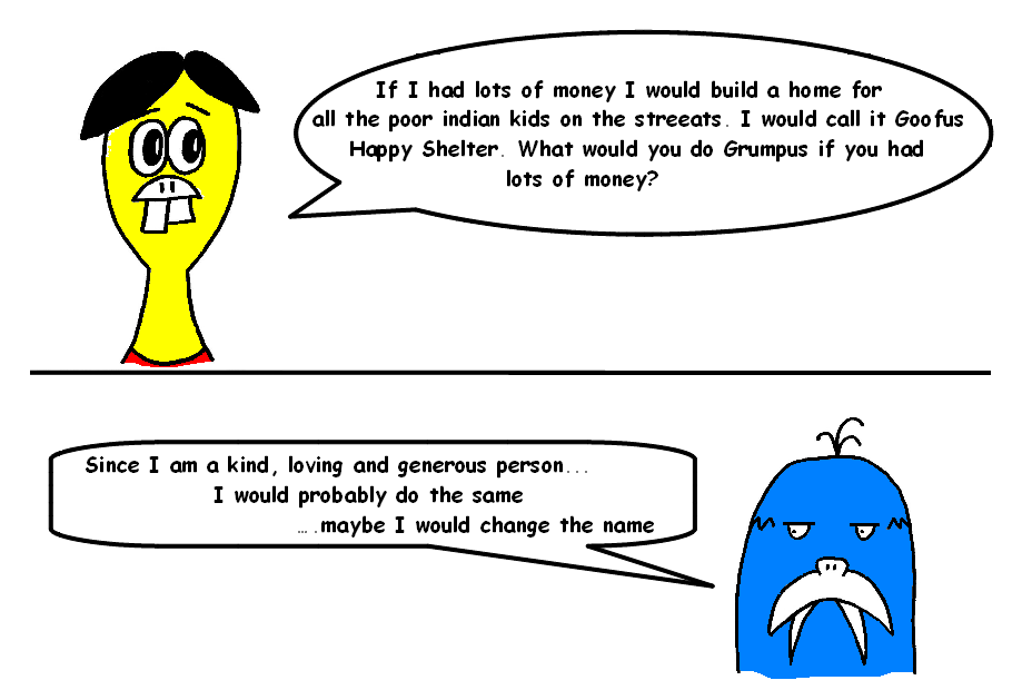 Goofus & Grumpus Comic Book Contest