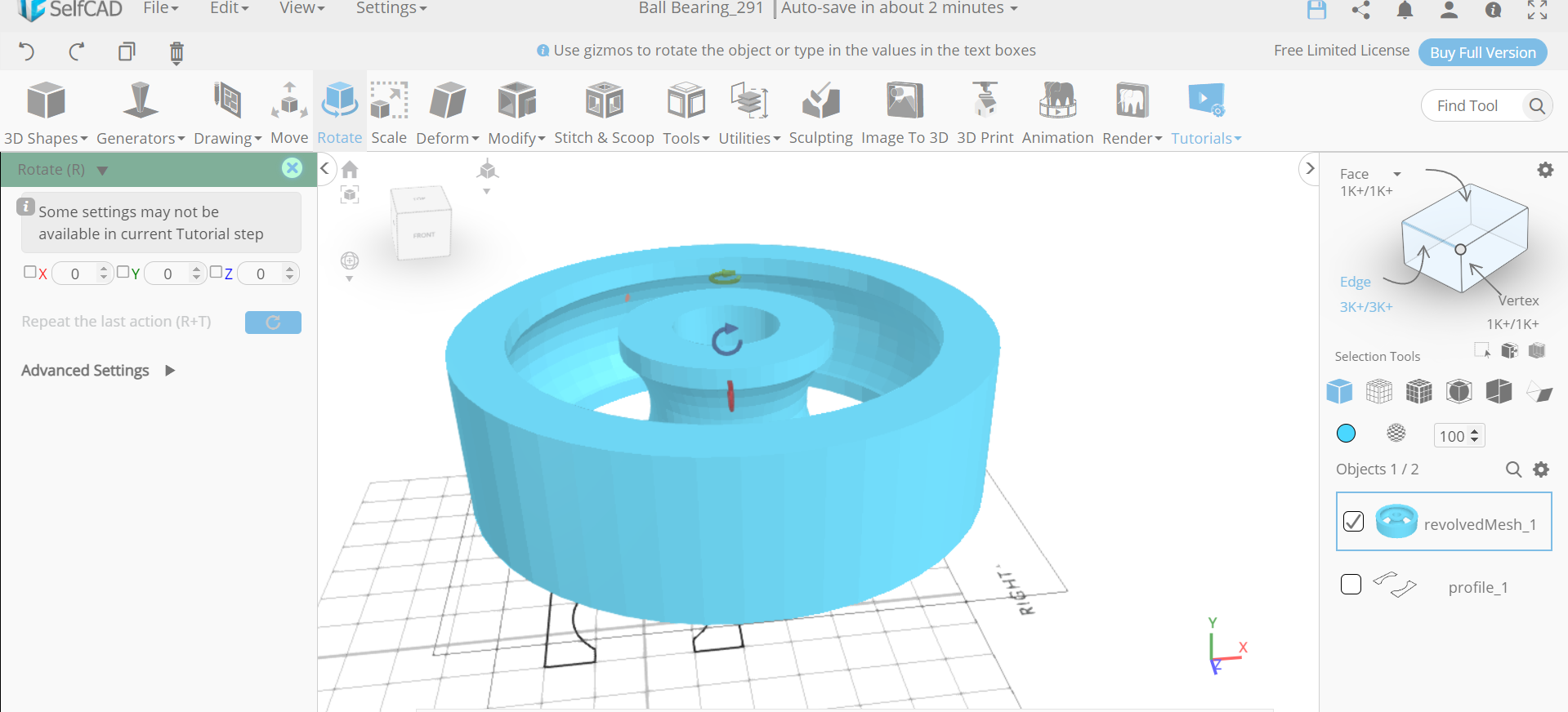 HOW TO CREATE a 3D BALL BEARING IN 3D MODELLING SOFTWARE : 9 Steps ...