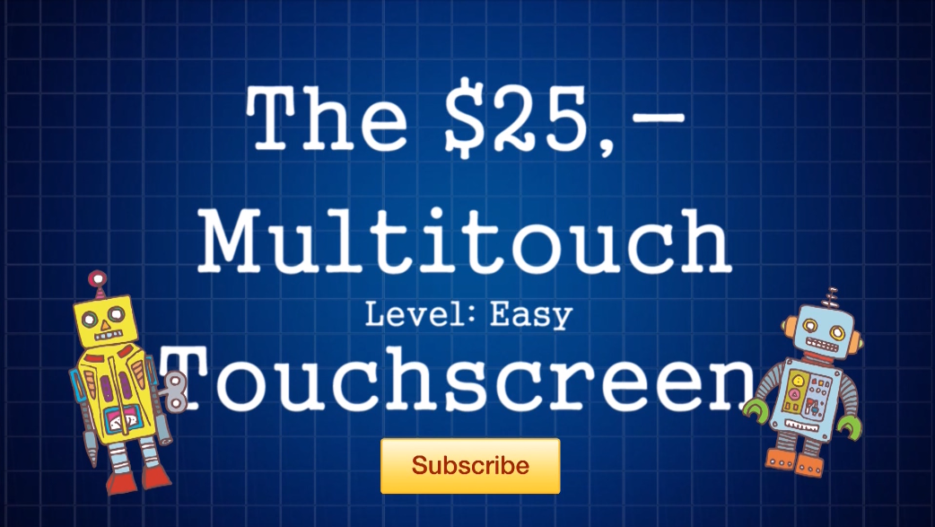 Mike's Lab | The $25,- Touchscreen!
