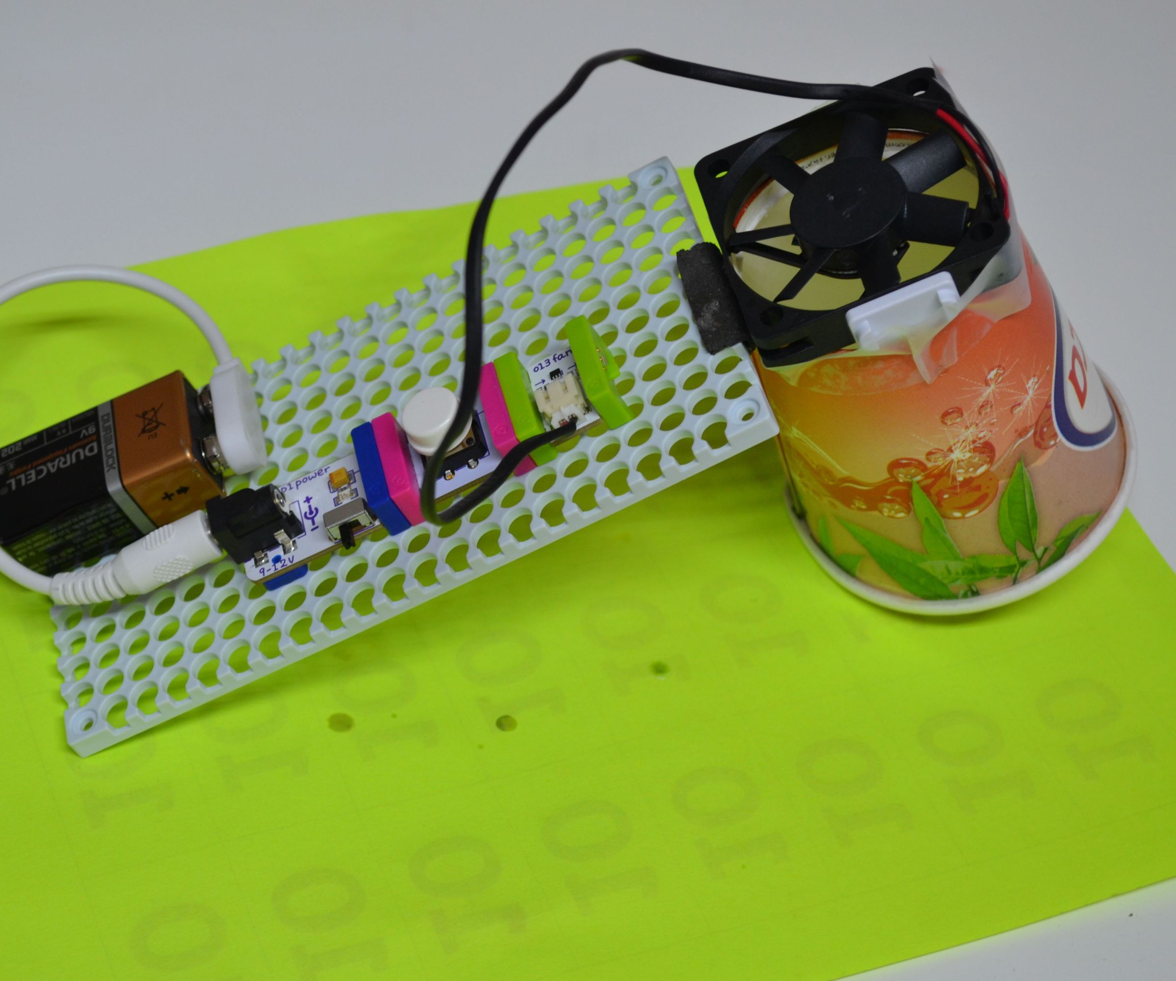 How to Make a Bubble Machine With Little Bits