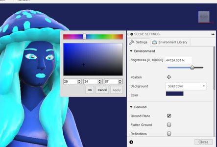 Changing the Backgroud Color