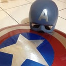 Captain America Shield and Helmet