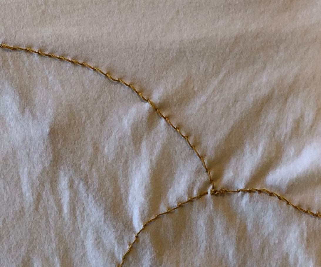 How to Cover Up a Stained T-shirt With Embroidery