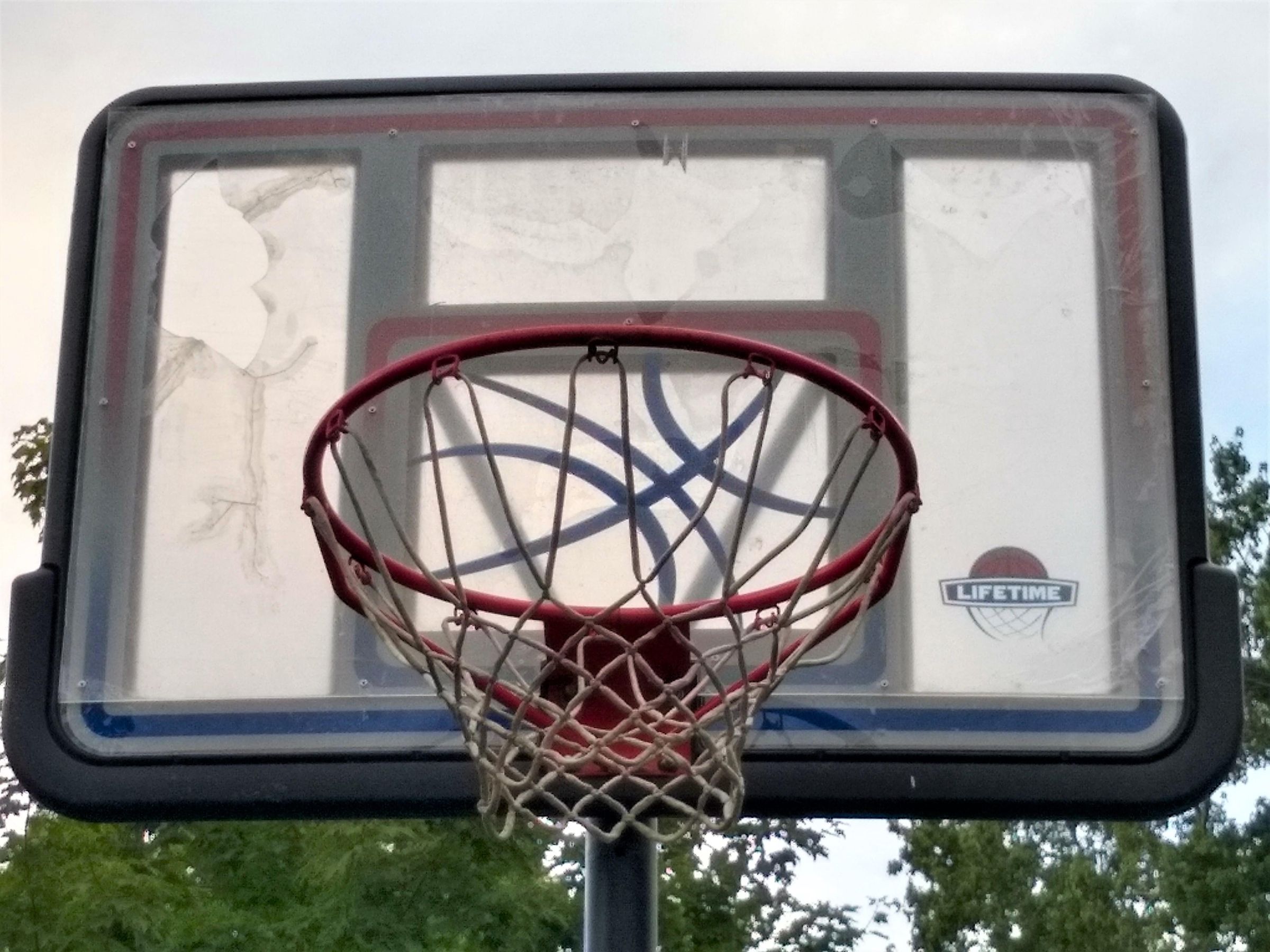 Basketball Backboard Repair 4 Steps Instructables