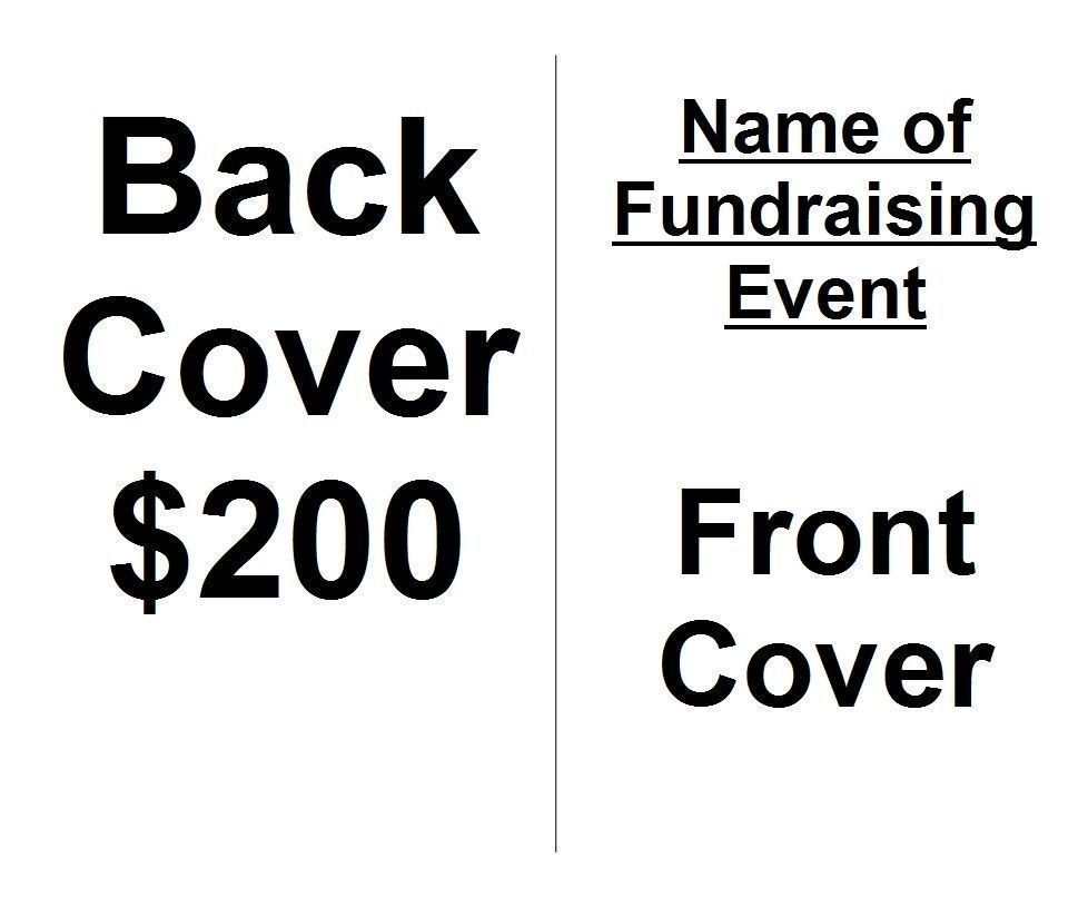 How to Make a Fundraiser Event Program Template/Sample With Ads