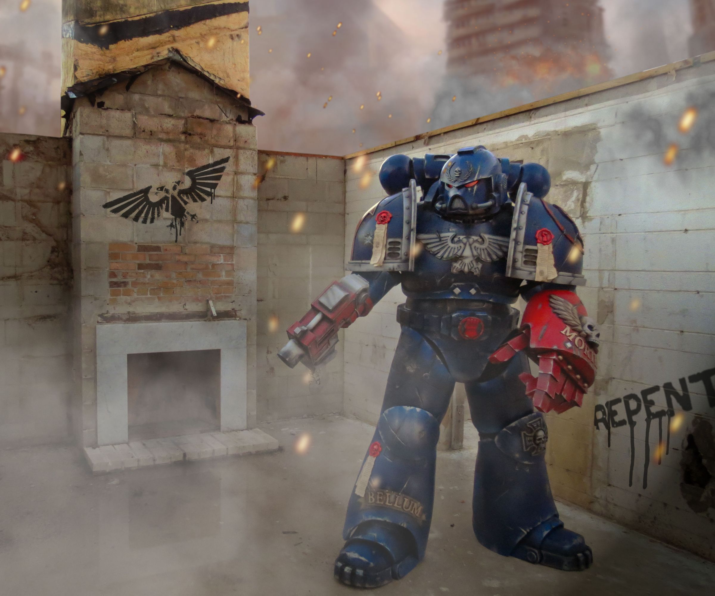 Gary Sterley's 40k Space Marine