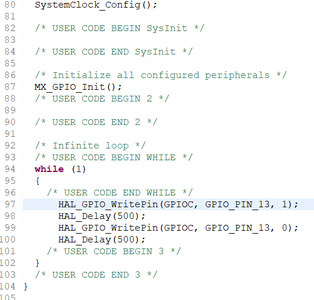 Steps to Start With STM Cube IDE and to Blink On-board LED Using HAL ...