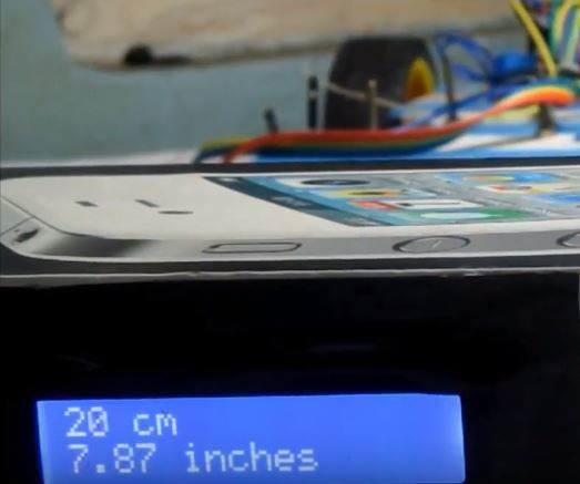 Arduino Based Range Finder / Depth Measuring Device