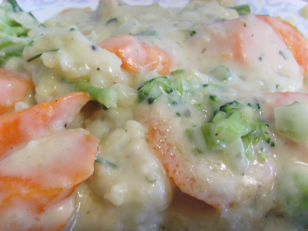Vegan Creamy Vegetable Gratin