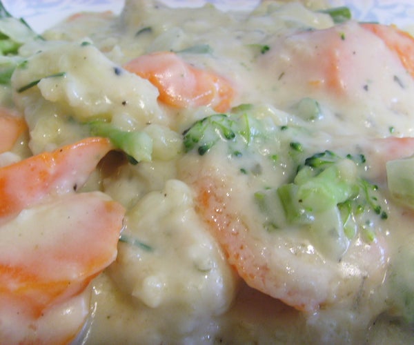 Vegan Creamy Vegetable Gratin