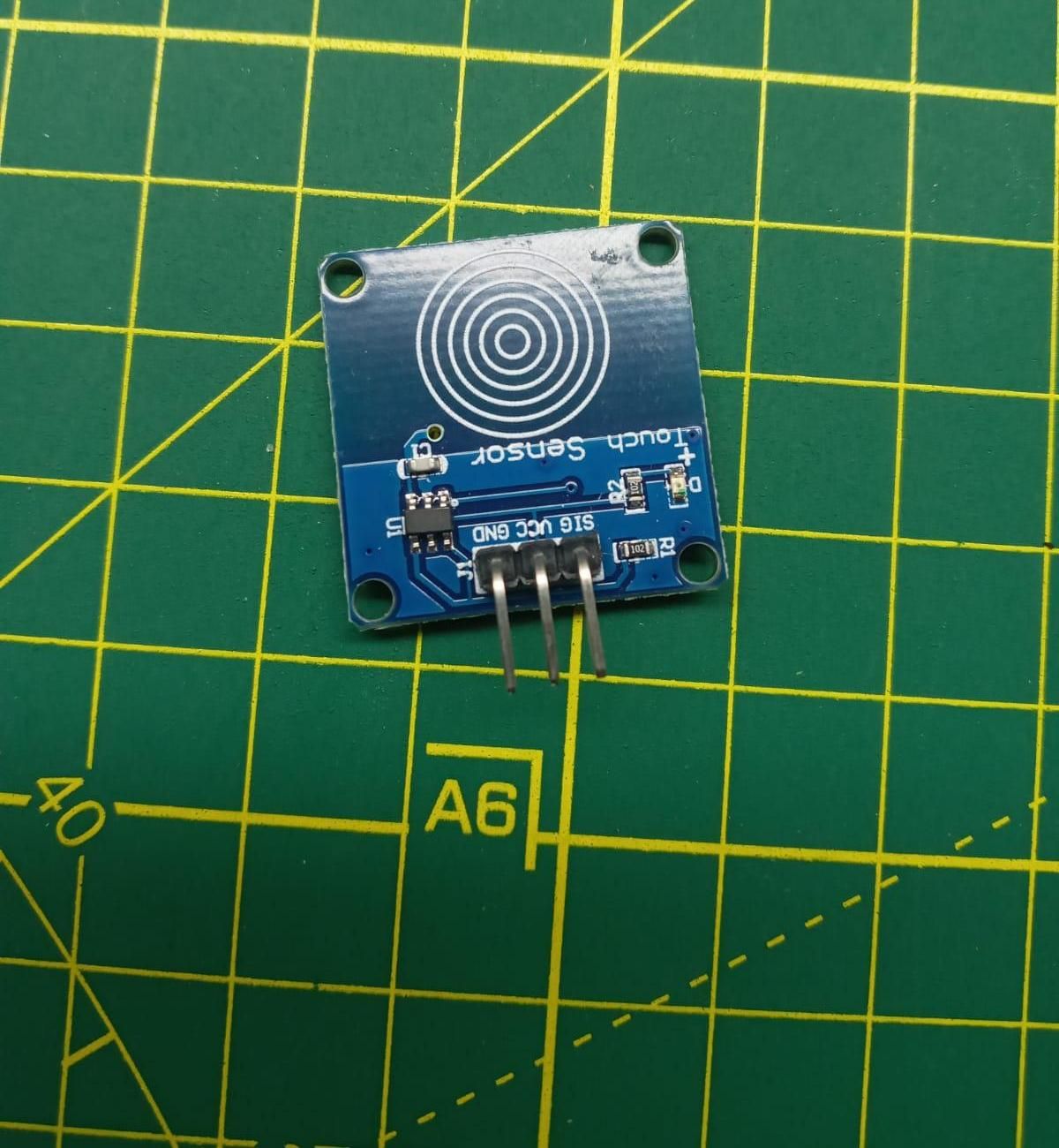 MOTOR CONTROL BY TOUCH PULSE