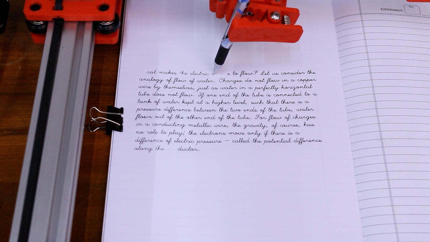 DIY Homework Writing Machine Using Arduino - 2D Pen Plotter : 11 Steps ...