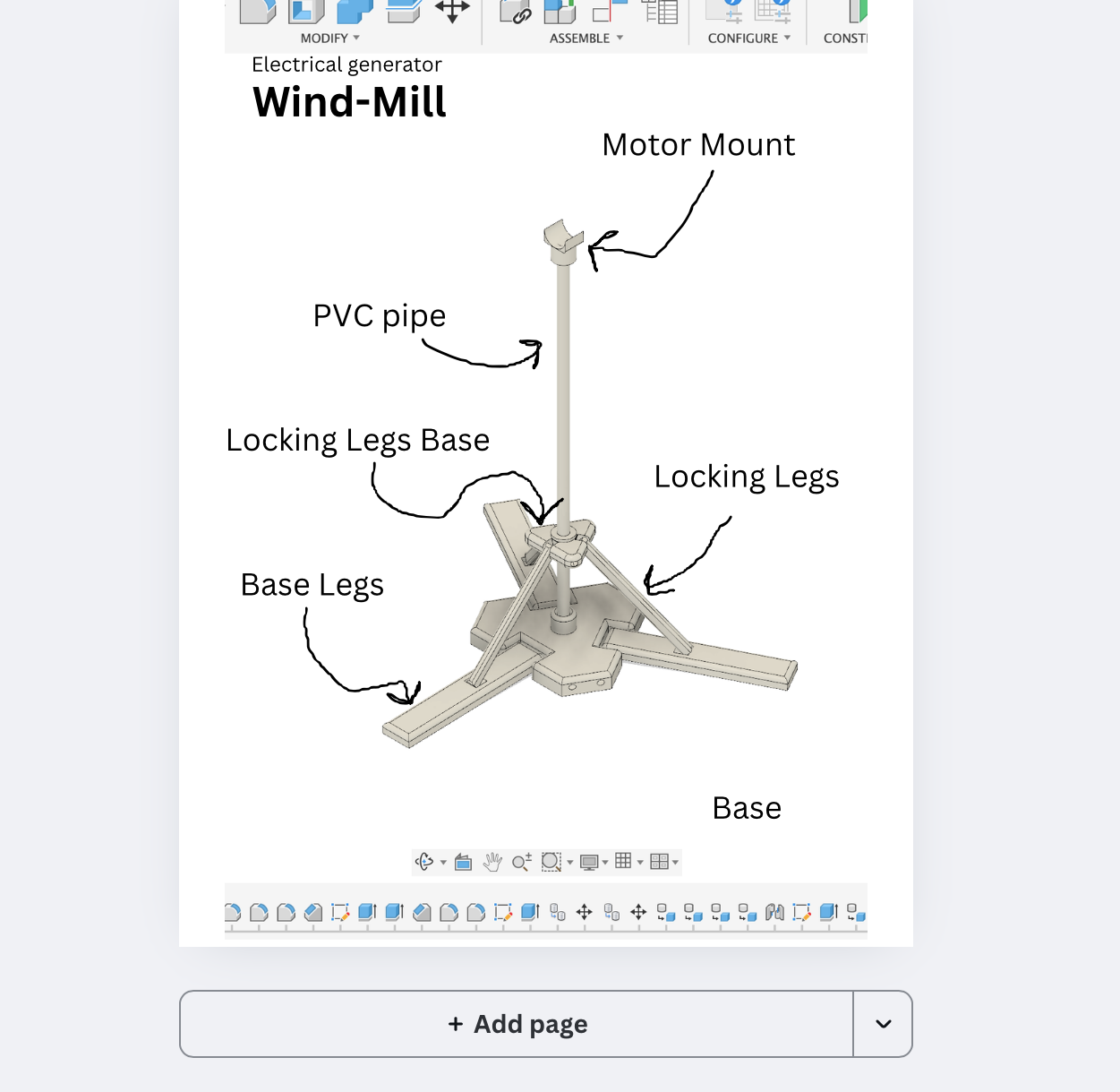 Foldable Wind Mill Generator