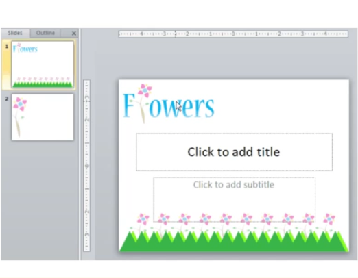 Creating a PowerPoint Slide Template