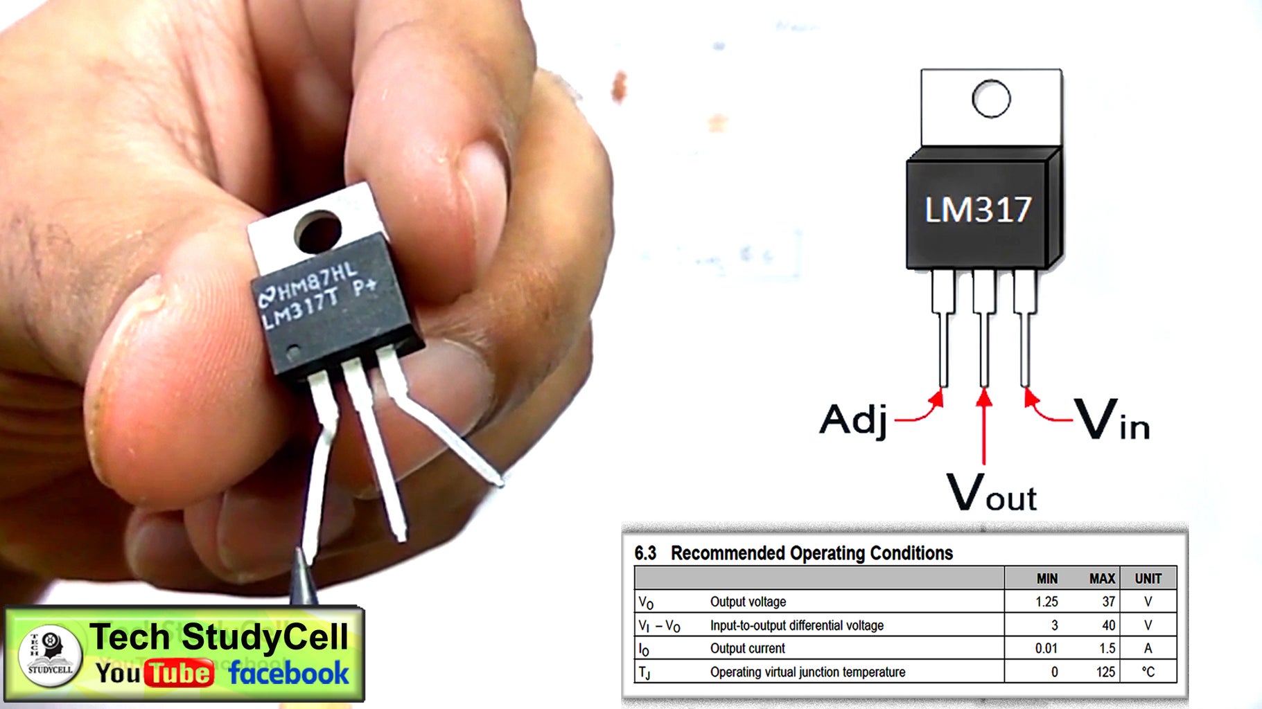 Adjustable Voltage DC Power Supply Using LM317 Voltage Regulator : 10
