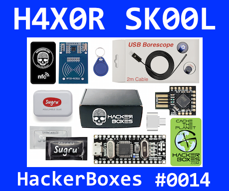 HackerBoxes 0014: Cache the Planet