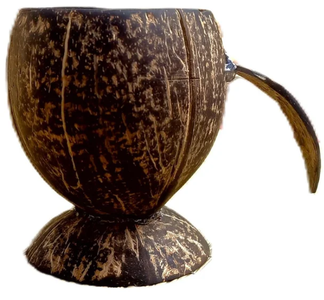 COCONUT SHELL CUP- HANDMADE