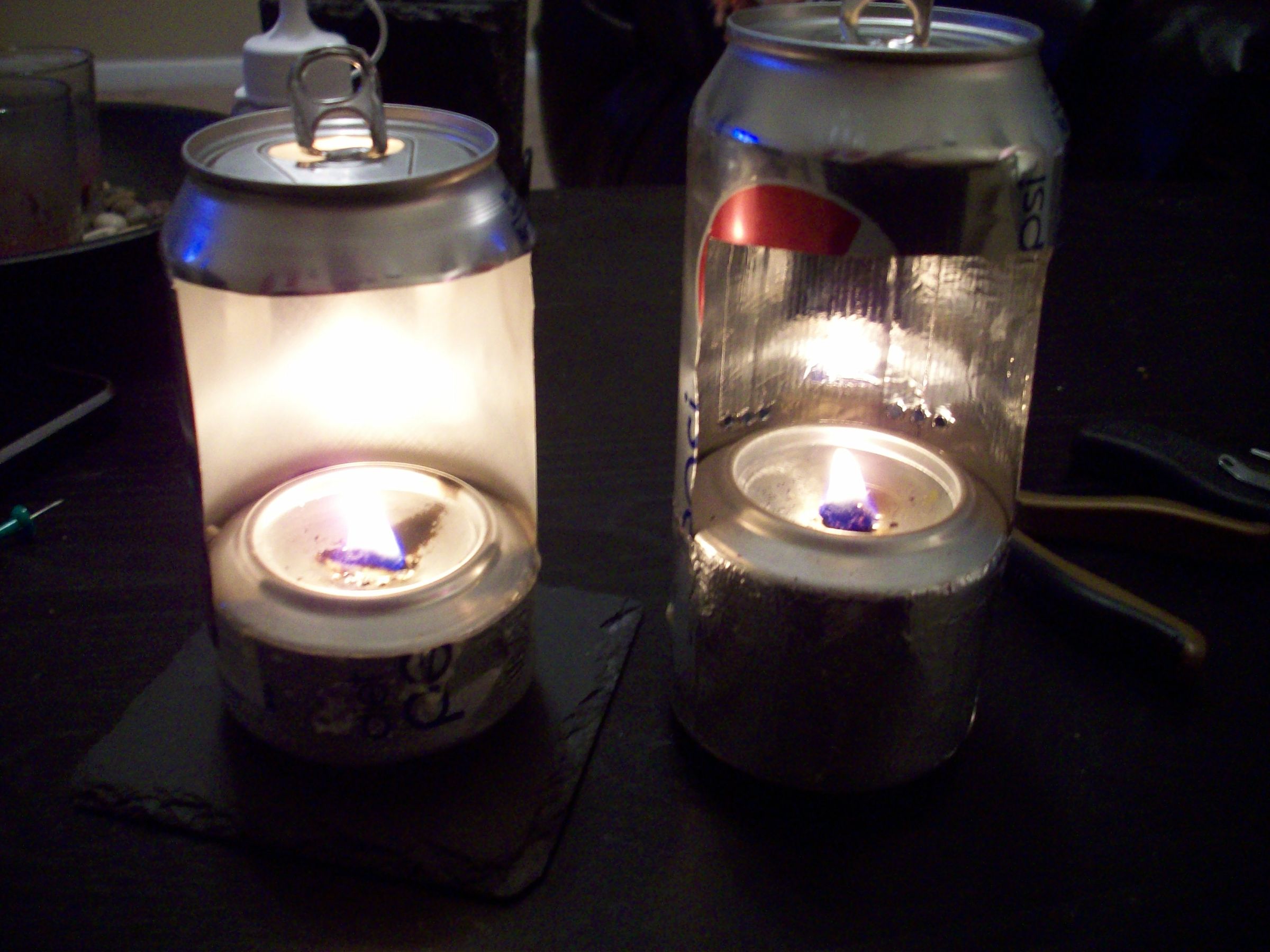 Oil (Pop-Soda Can) Lantern