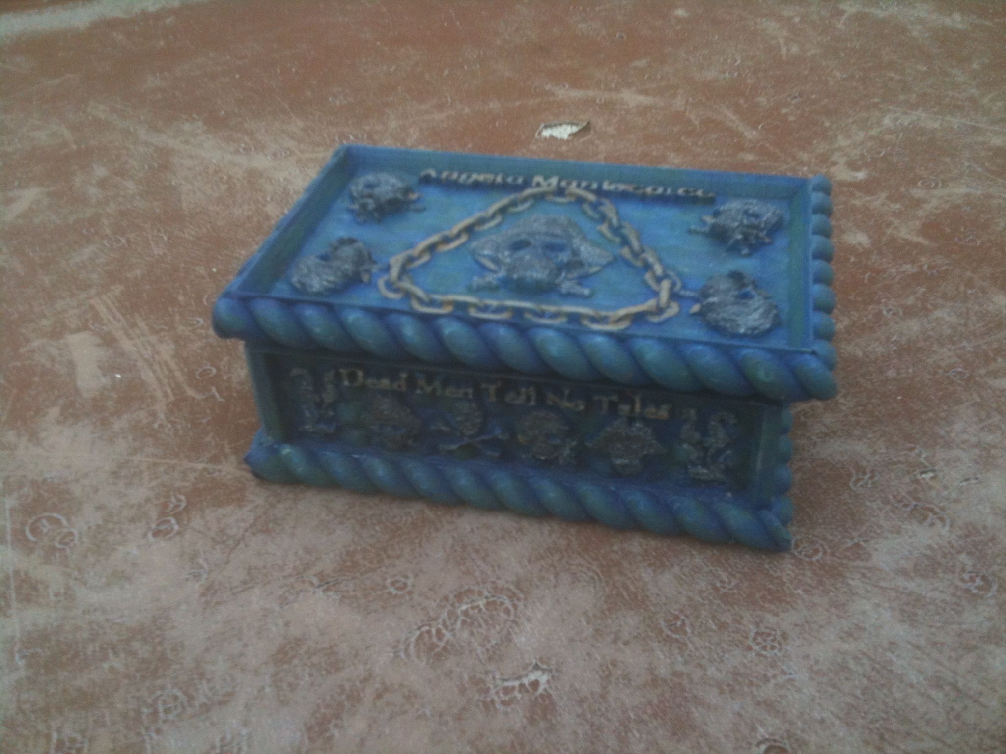 The Carvewright / Compucarve Pirate Jewelry Box