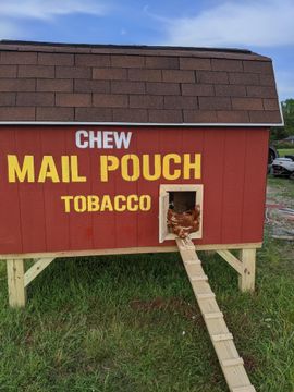 tobacco coop Mail Pouch Chicken Coop : 9 Steps (with Pictures)