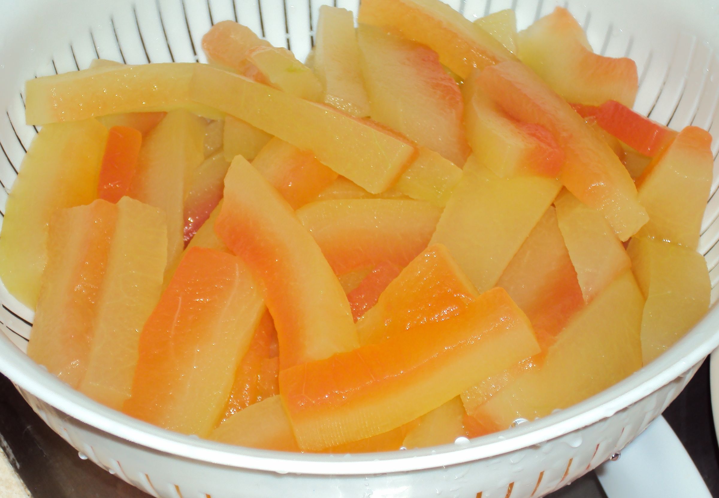 Candied Watermelon Rinds 8 Steps Instructables