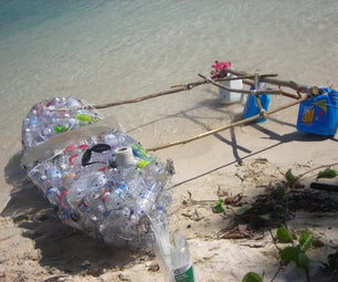 Water Bottle Kayak With Outrigger