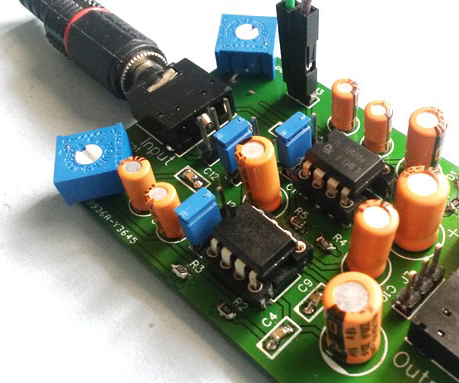Audio Amplifier Circuit on PCB Using LM386