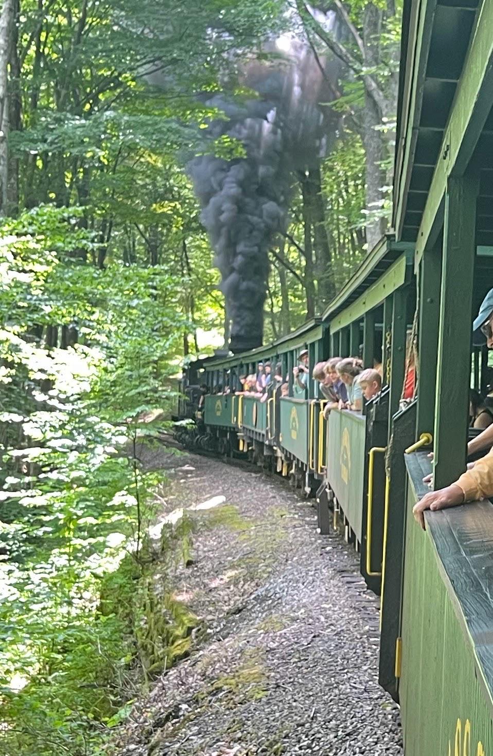 Riding the Scenic Railroad