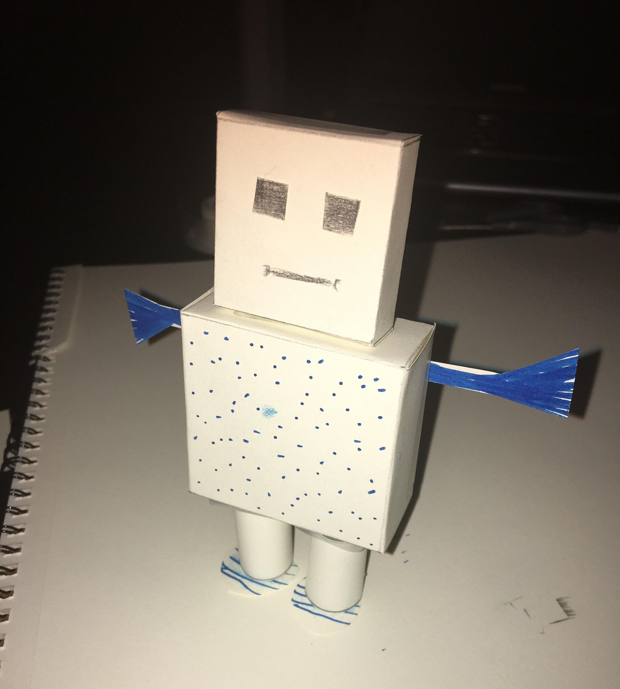 Paper Robot " Bot Box"