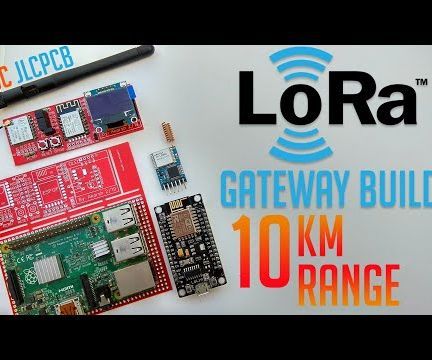 15$ LoRa Gateway/Node ESP8266 Build PCB 3cmX8cm Size