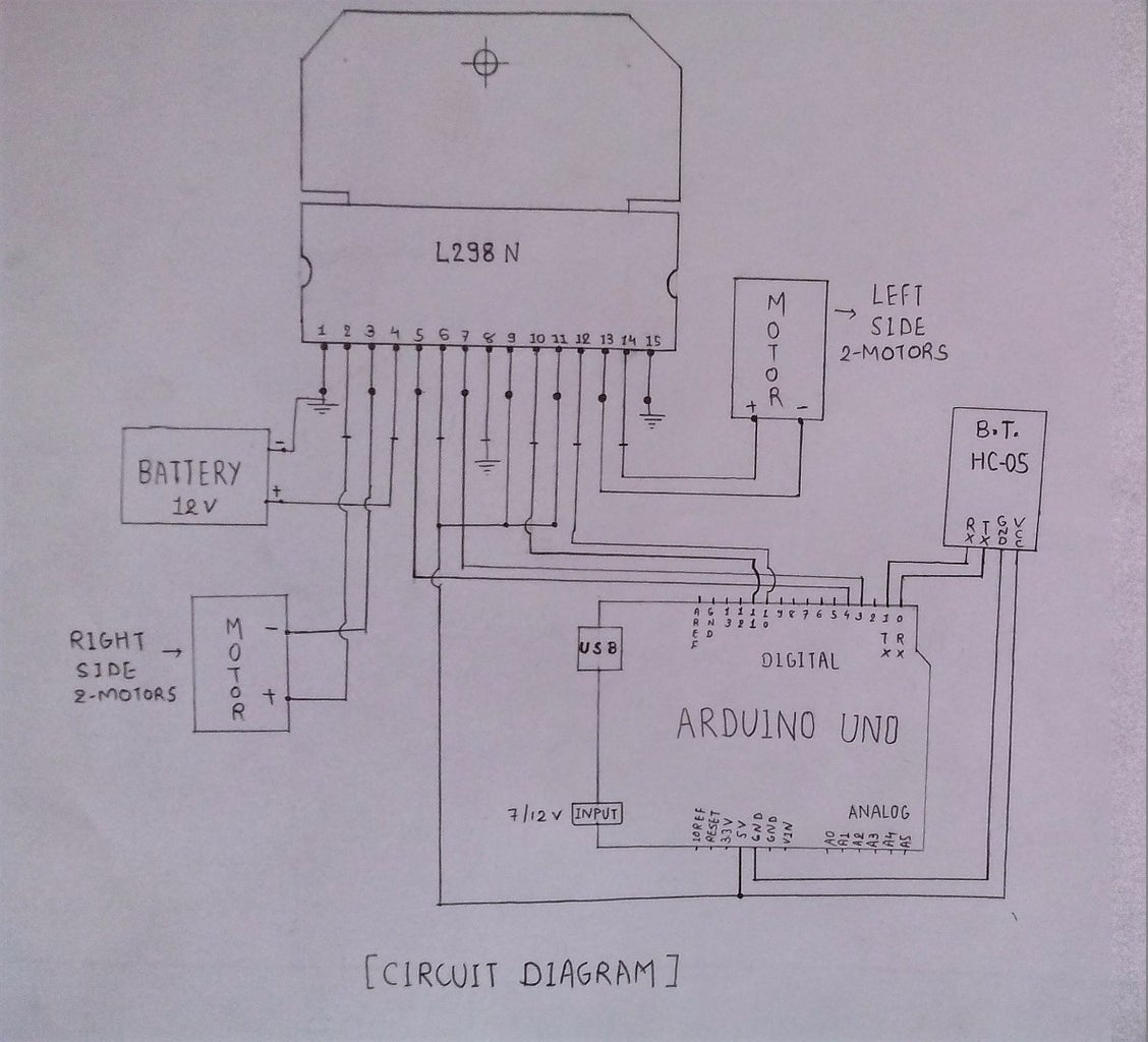 Gesture Control Car(robot) With Arduino and Android(bluetooth) : 9 ...