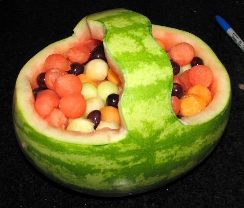 How to Make a Watermelon Basket