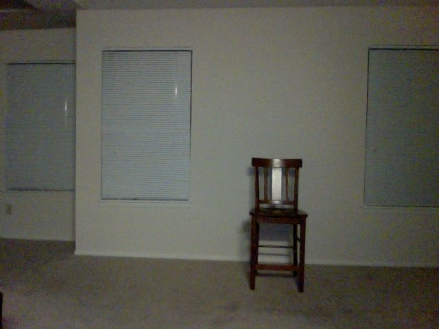 A Grad Student's Pitifully Empty Apartment