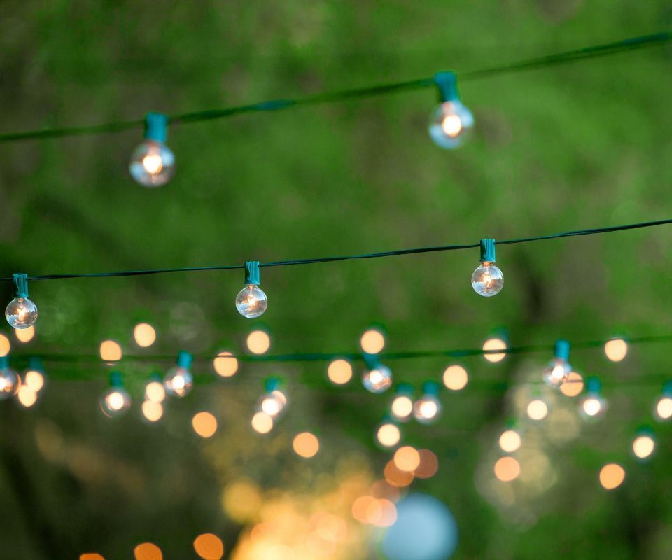 Hanging Outdoor Party String Lights