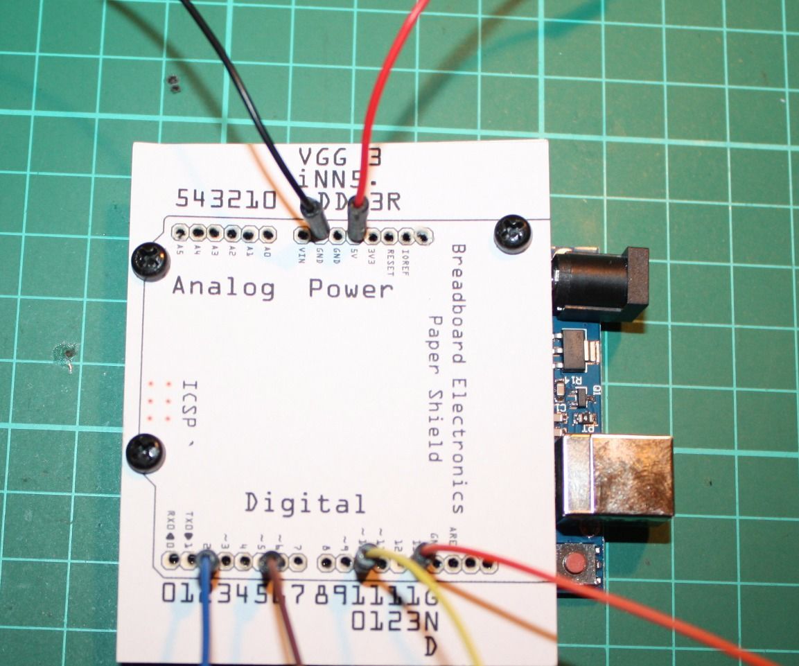 Arduino Paper Shield