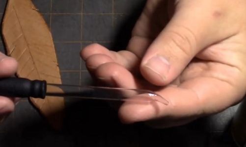 Finishing the Feather 