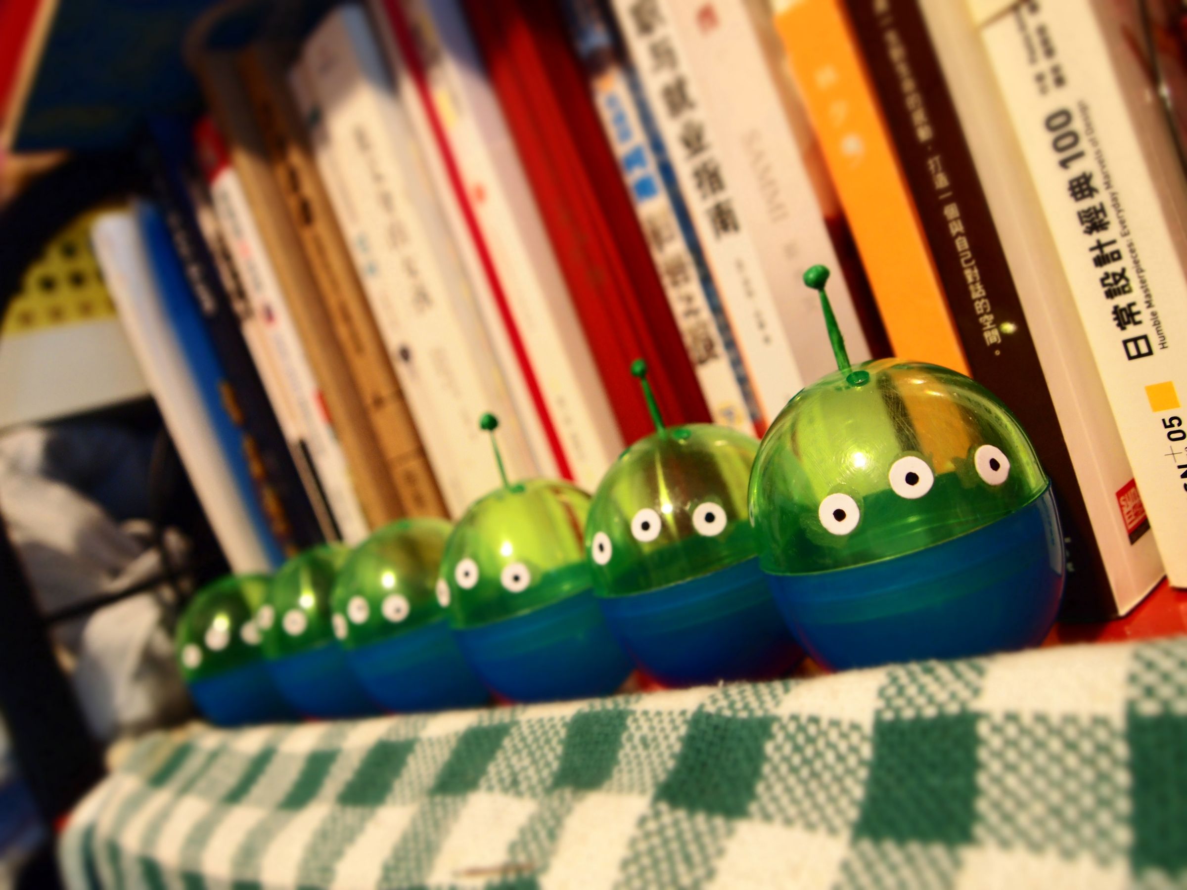 Upcycling- Little Green Man Reborn From Capsule