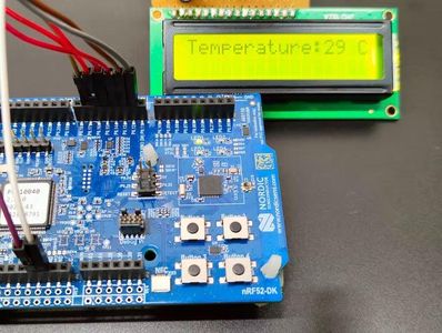 Temperature Measuring Without Any Sensors in NRF52832