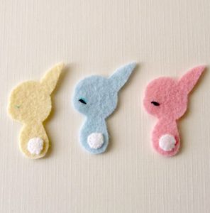 How to Make Baby Hair Accessories- Easter Bunny Hair Clips
