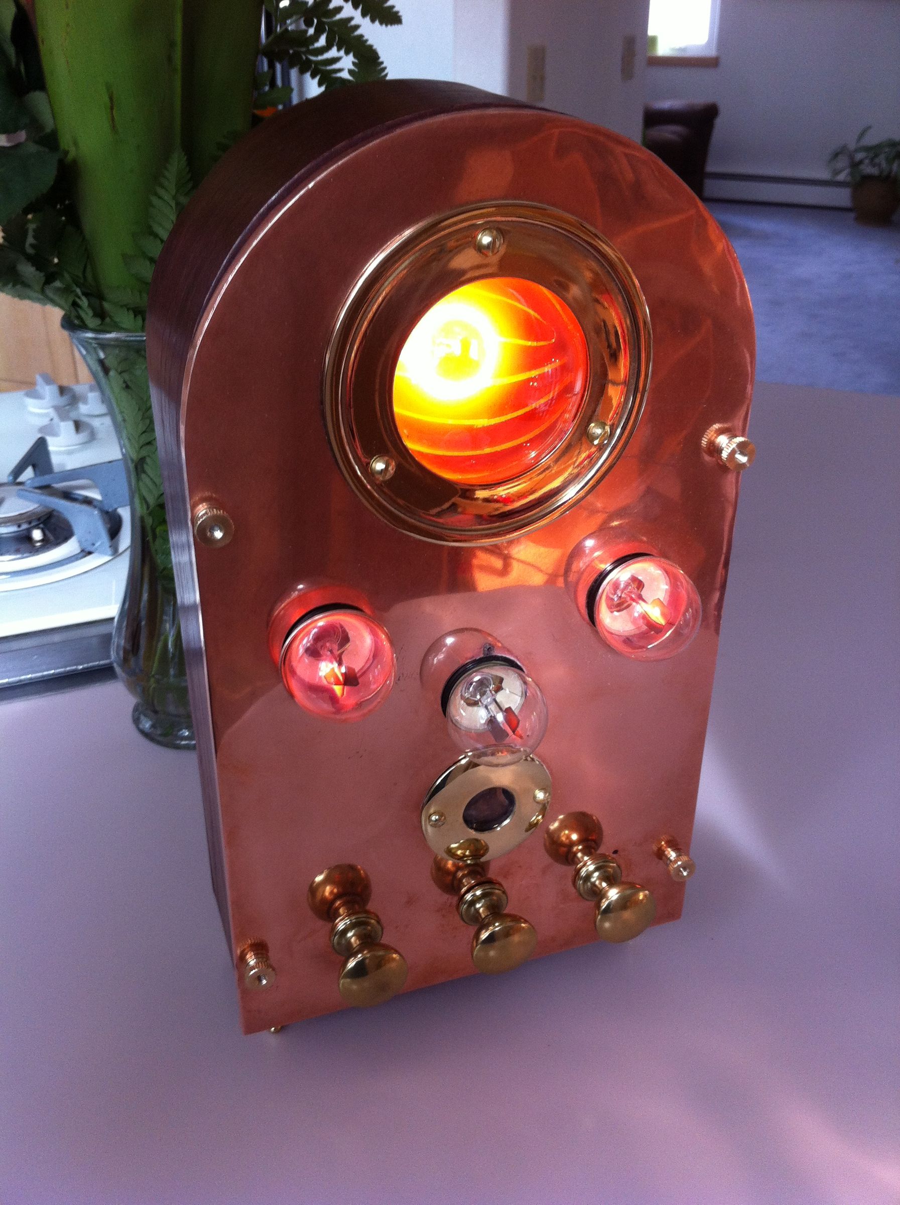 Plasma Display Steampunk