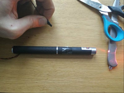 Laser Pointer and Pressure Switch