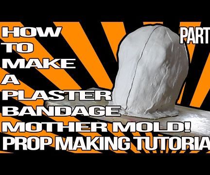 How to Make a Plaster Bandage Mother Mold (part 2)